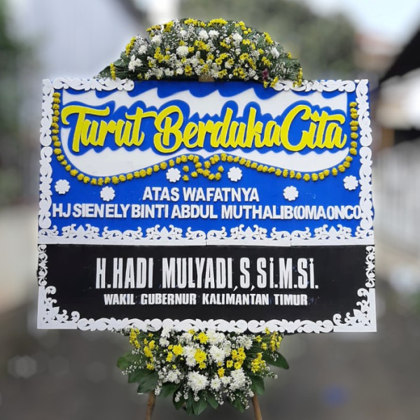 Karangan Bunga Duka Cita masjid raya darussalam palangkaraya